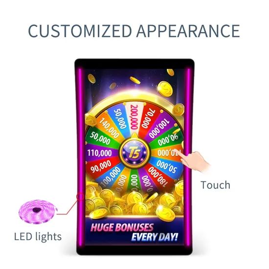 43inch C Type Curved Slot Machine Gaming Monitor with Touch - Image 5