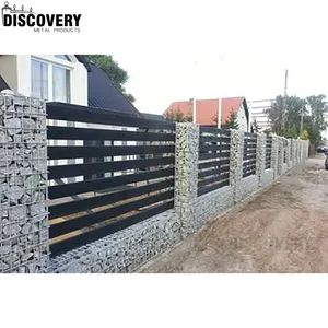 Aluminum Balcony Privacy Fence Profile Louver Frame Bar Horizontal Slat Fencing - Image 2