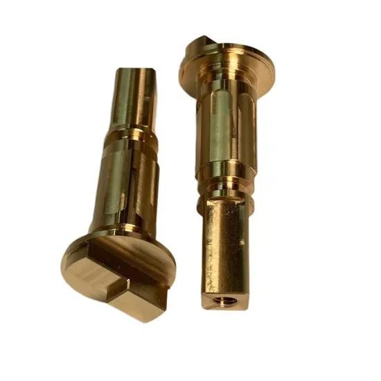 Customized CNC Core Machining Brass Electronic Connector Joint Accessories - Image 1