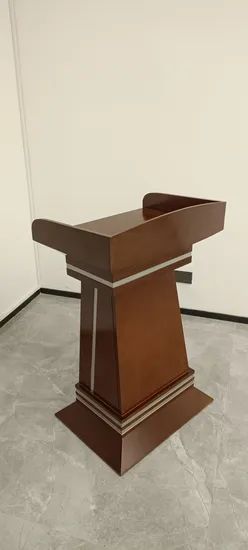 Wooden Speech Table Conference Table - Image 5