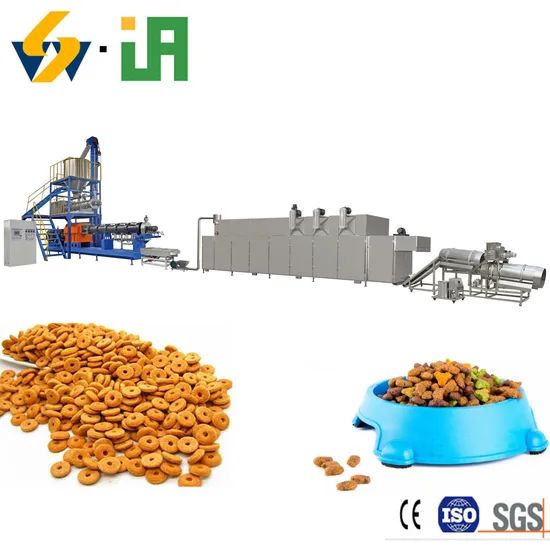 Dog Cat Pet Food Machinery Plant Jinan Dog Food Machine Pet Feed Processing Line Machines - Image 1
