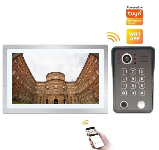 Hot Selling Wireless Intercom Camera Doorphone Video Doorbell Home Security Professional Video Doorbell WiFi Intercom System - Image 2