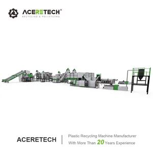 Plastic PE LDPE Recycling Washing Equipments with Skillful Manufacture with Carbon Steel Machine Frame - Image 3