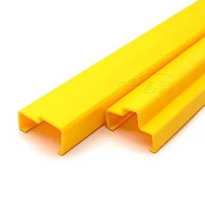 Customized ABS PVC; PP; PE Plastic Extruded Profiles - Image 4
