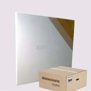 Rock Wool Acoustic Ceiling Tiles Grid Rh 99 Fire A2 Nrc 0.85 Clour White Origin China Model NO. 1212 Trademark DEGO HS Code - Image 3