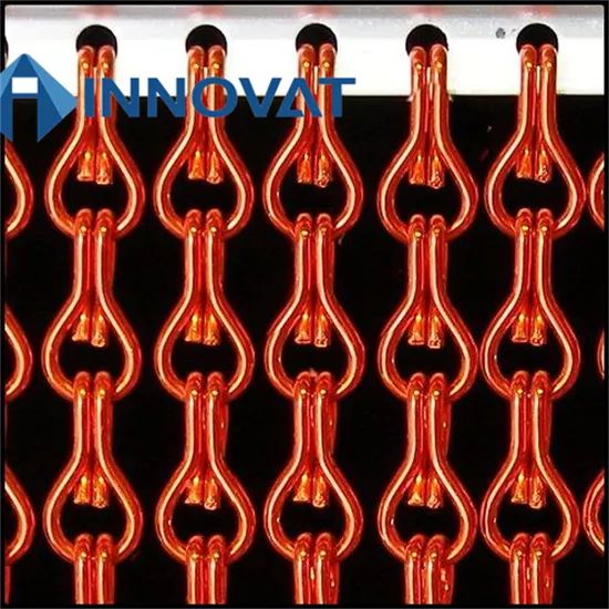 Aluminium Metal Chain Fly Pest Insect Door Screen Curtain Control Silver or Gold Screens & Room Divider - Image 3