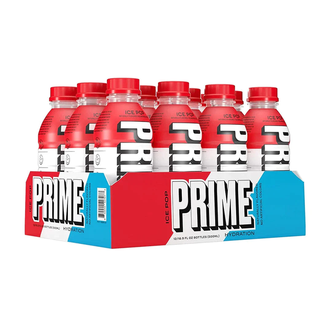 Prime Hydration Energy Drink with 200 mg. of Caffeine and 300 mg. of Electrolytes - Strawberry Watermelon (12 Drinks - Image 4