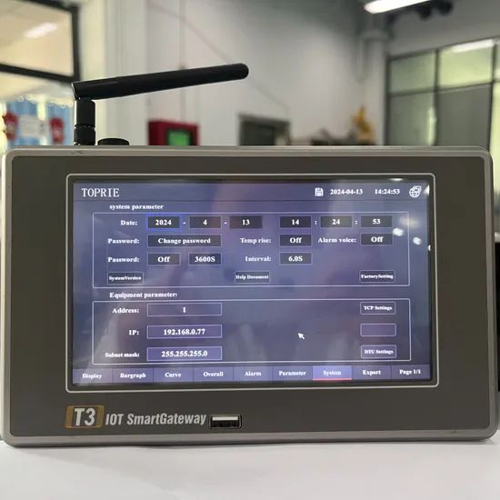 Wholesale High Quality Data Logger Data Acquisition Device Model NO. T3 IP Rating IP54 Origin Shenzhen Trademark Toprie Screen Size - Image 1