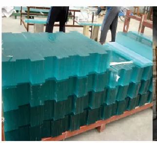 Louver Glass Clear Window Glass - Image 2