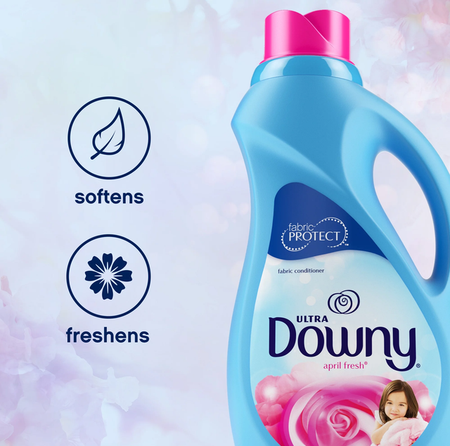 Downy Ultra Plus Laundry Fabric Softener Liquid, April Fresh Scent - Image 3