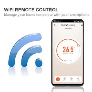 Temperature Controller CE and RoHS Certification Weekly Programmable with External Sensor Thermostat - Image 4