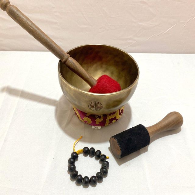 Authentic Tibetan Singing Bowl for Meditation and Relaxation - Image 4