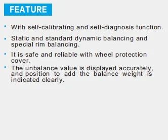 Wheel Balancer/Workshop Equipment/Car Tyre Balancing Machine Model Bl500 - Image 6