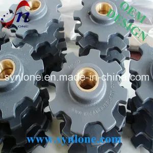 Customized Sand Casting Steel Transmission Sprocket Origin China Key Word Gear Condition New Color Natural Finish Cleaning - Image 2
