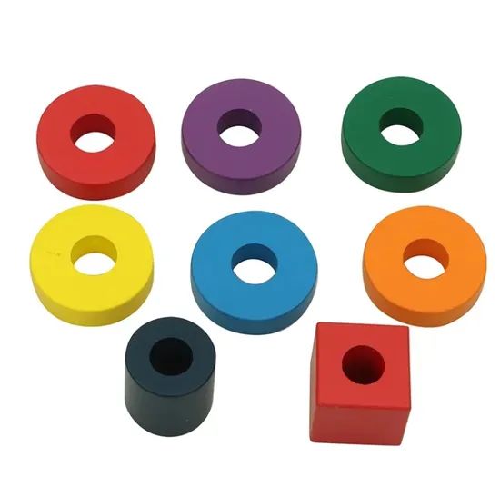Strings Threading Toy Wooden Threading Bead Toy OEM Yes MOQ 10000 Size Large Color Black Origin China Material Cotton HS Code - Image 6