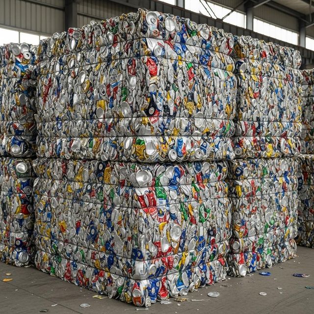 Export Packed Aluminium UBC Can Scrap With Processed Aluminum Beverage Cans Material For Verified Industrial Import - Image 4