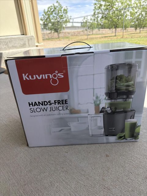 Kuvings AUTO10 Cold Press Juicer Electric Masticating Juicer BRAND NEW (SILVER) - Image 2