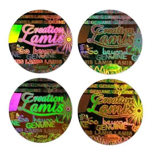 Holographic Security 2D/3D Packaging Labels Colorful Printing Hologram Sticker - Image 2