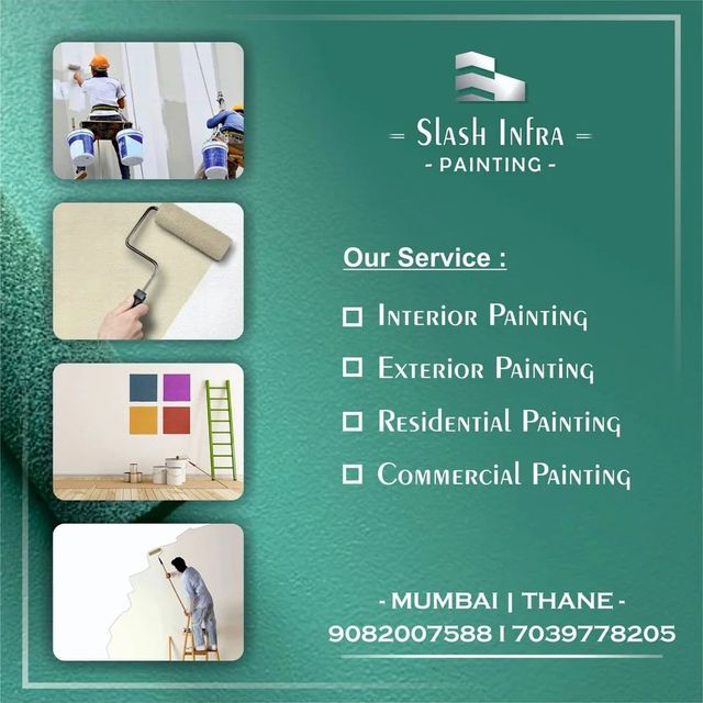 Residential Painting Service Work in Construction Service Location Mumbai Usage Painting services Designing As per - Image 4