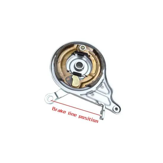 Motorcycle Rear Brake Drum Assembly Accessories for Electric Motorcycle - Image 2