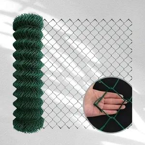 Customizable Sizes Chain Link Security Mesh Fence From Quality Steel Material - Image 1