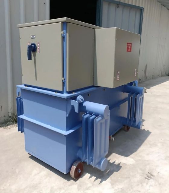 ECHOGEN 150 Kva Three Phase Oil Cooled Servo  Stabilizer Brand ECHOGEN Type Automatic Phase Three Phase Servo Motor Drive - Image 3