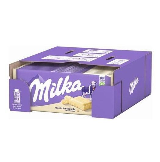 Milka White Chocolate Bar 100g - Perfect for White Chocolate Lovers - Image 5