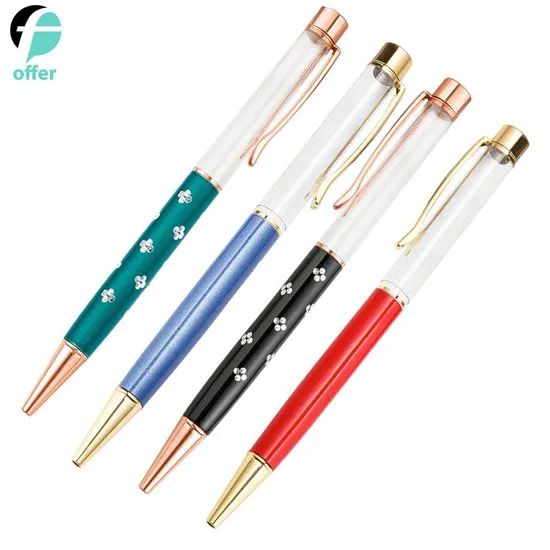 Lovely Metal Ballpoint Pen Origin China Trademark OEM Model NO. OFC106 Open Style Twist Color Mutlicolor Point Diameter - Image 6
