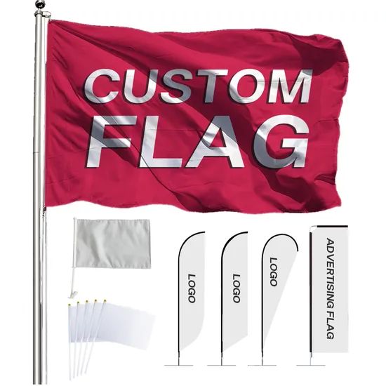 Custom Qatar Polyester National Bunting String Flags for Club Decoration - Image 6