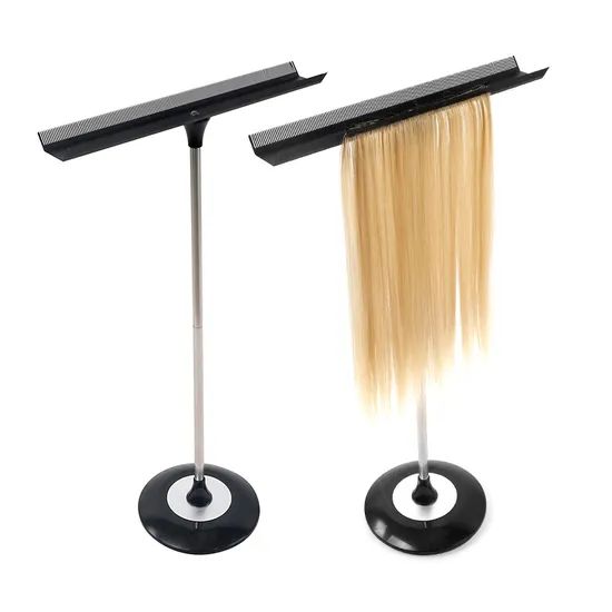 Professional Adjustable Stainless Steel Wig Hair Dressing Tools Extension Stand - Image 3