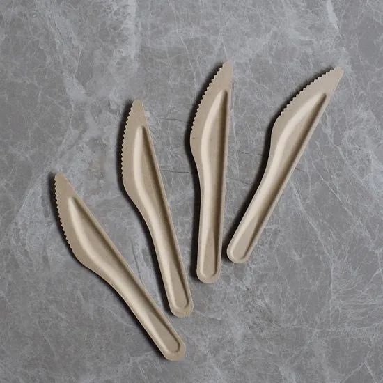 100% Compostable Biodegradable Disposable Tableware Bagasse Sugarcane Dinner Set - Image 3