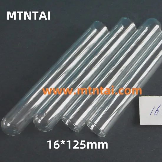 Lab Glass Test Tubes with Round Bottom Without Rim Usage Reaction Capacity 0.5ml Type Test Tubes Trademark MTNTAI Tube Length - Image 4