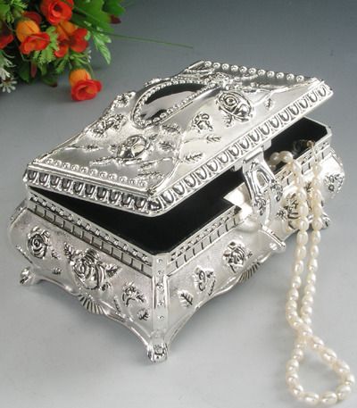 Metal Jewelry Boxes Form Factor Compact Portability Portable Tensile Strength High Wearing Resistance High Internal Space - Image 1