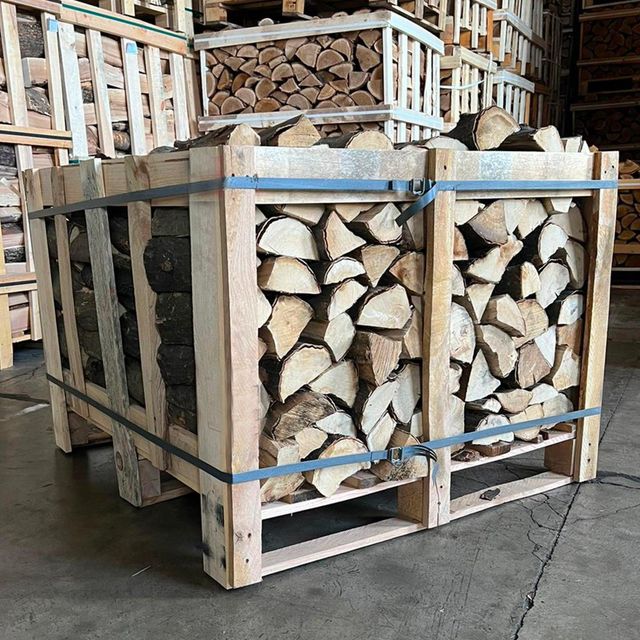 Carefully Sorted Oak Free Materials Include Birch Firewood Logs Packed In Export Bundles - Image 3
