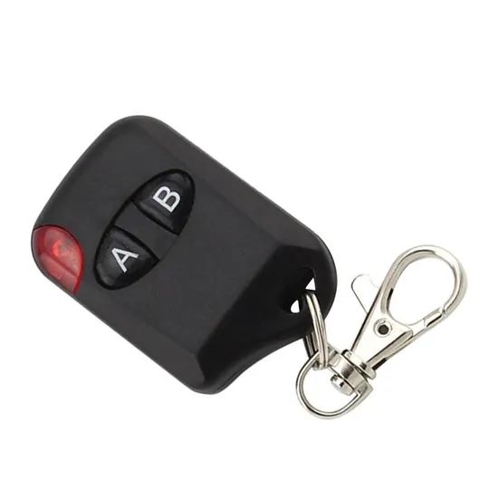 EV1527 Learning Code 433MHz 2-Key RF Wireless Remote Control Transmitter for Garage Door - Image 1