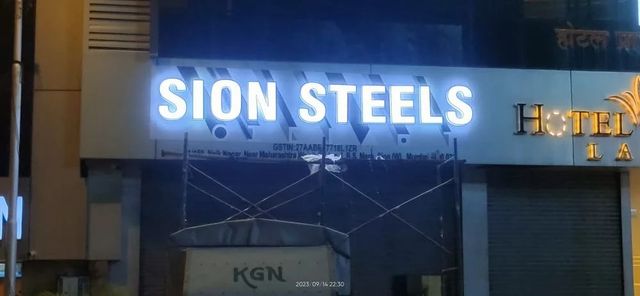 Stainless Steel Letter, Designing, For Construction Size Any Size Type Designing Features Artifect Available Fonts - Image 4