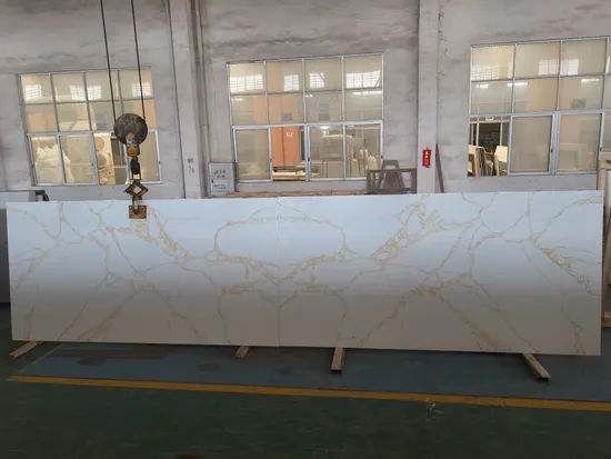 China Engineered Stone Flooring Tile Slabs Quartz Factory with Standard Export Packages - Image 5