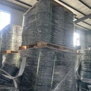 Hot-Dipped Zinc Coated Corrosion-Resistant Barbed Wire - Image 4