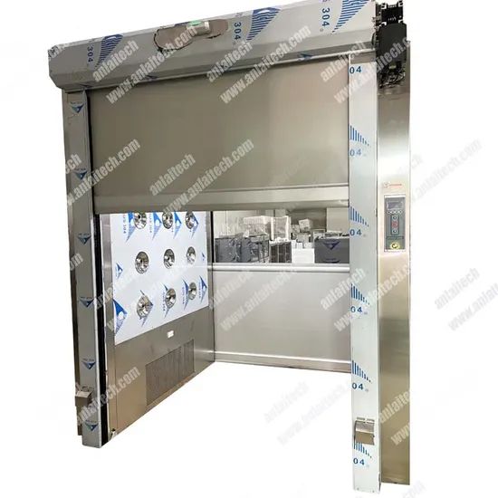 Shutter Door Air Shower Origin China Trademark anlaitech Model NO. AL-AR-2000 Number of Nozzles 24 Material Stainless Steel - Image 3