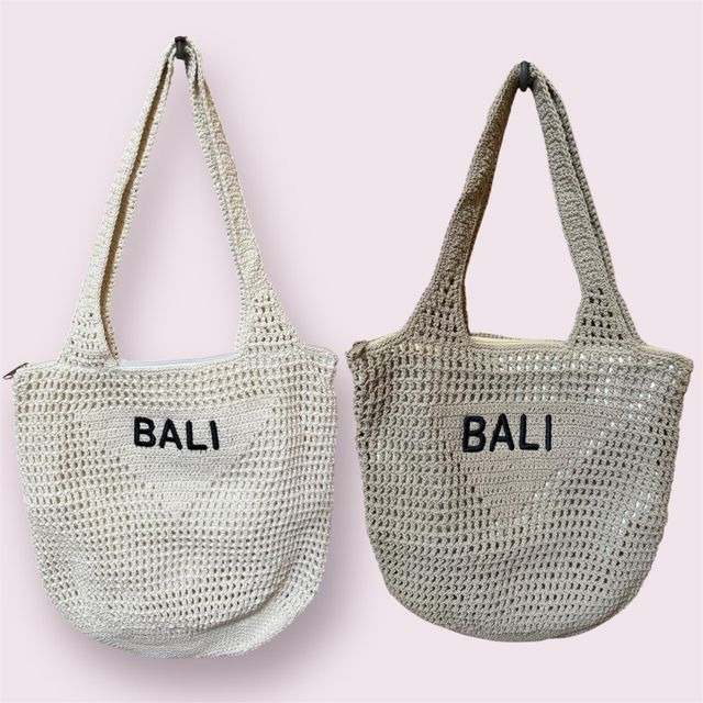 Crochet bag, Bag for Woman, Sling bag, Tote bag Color Mixed Size Mixed size and Mixed - Image 2