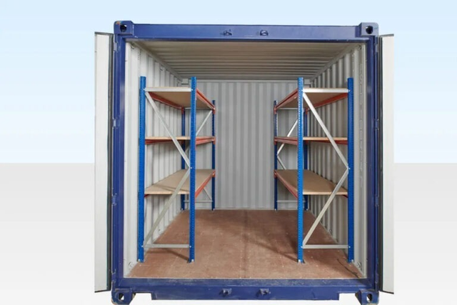 Adjustable, Heavy Duty Two Tier Container Racking (Single Bay) - Image 5