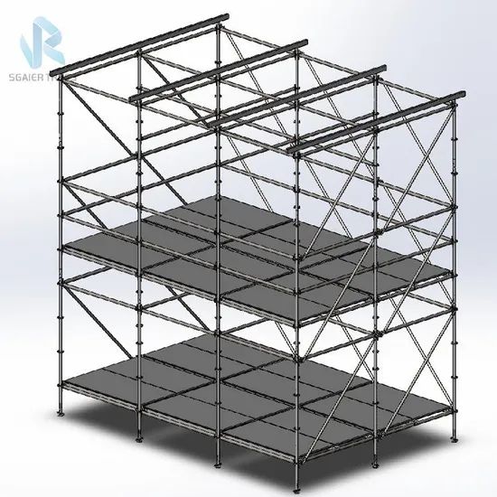 Galvanized Steel Horizontal Ledger End Ringlock Scaffolding Components System Layer Stage Truss - Image 5