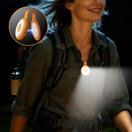 Magnetic Phone Fill Light, Portable Shooting Clip, Night Time LED Light - Image 1