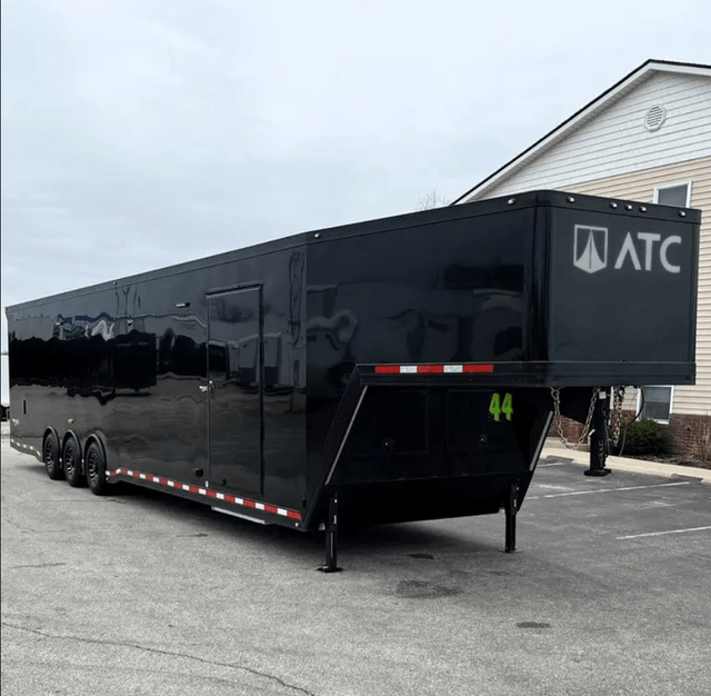 Enclosed Trailers / 44 ft. Aluminum ATC ROM 500 Gooseneck Car Hauler, Premium Escape Door, LOADED - Image 1