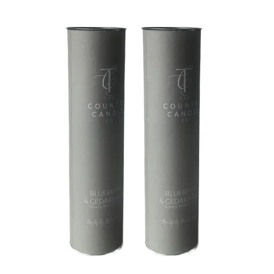 Luxury Biodegradable Round Thin Tube Incense Sticks Incense Cone Reed Diffuser Kraft Round Packaging Tube - Image 3