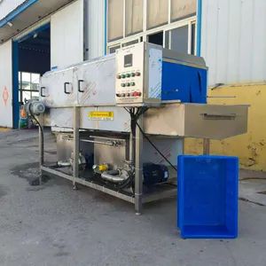 Industrial Crate Washer Plastic Pallet Cleaning Chocolate Basket Tray Box Washing Machine for Food Factory - Image 3