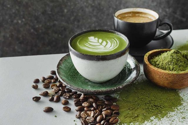 Premium Matcha Green Coffee Powder Rich Coffee Flavor Refreshing Green Tea Aroma Bulk Supply - Image 3