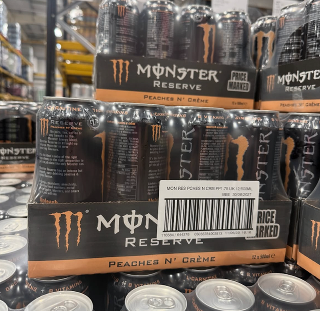 Original Monster Energy Best Drink Collection Peaches N'Crème Reserve, Viking Berry & Ultra Series 24 × 500ml Cans Sale - Image 2