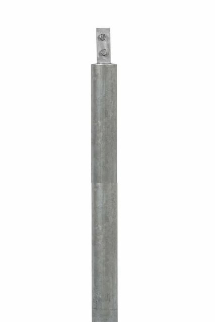 Galvanized Iron GI Earthing Rod Length 3 m Diameter 35 mm Base Shape Round Material Galvanized Iron Usage/Application Used For - Image 2