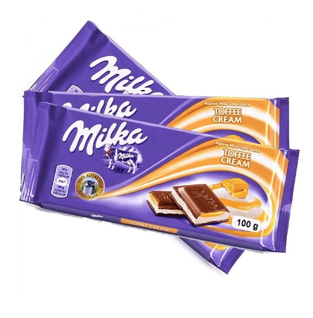 Premium Milka Toffee Cream 100g - Gourmet Chocolate Bar - Image 5